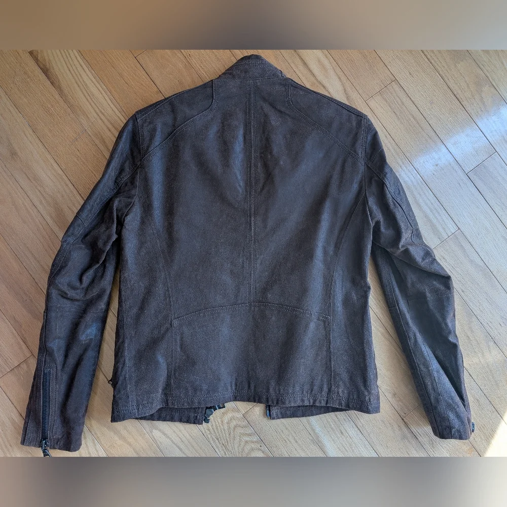 Daniel Men's Brown Leather Jacket - Picture 2 of 6